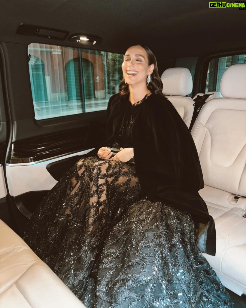 Lucrezia Guidone Instagram - “Don Carlo” opening night at @teatroallascala 🤍 Thank you @antoniorivamilano for this magical dress and for your precious company 🤍 Jewels @salvinigioielli_official Nails @lacoachdelleunghie 💅 Hair & Make up @chiaragattellaro @simonebelliagency ______ @lapalumbocomunicazione @wannabemgmt @volver.actor @serenalanto @1984_pr you are in my heart 🫶🏻