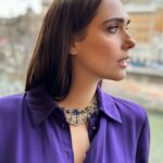 Lucrezia Guidone Instagram - Incredible day in Roma bella with the one and only @lucia_silvestri 💚 Thank you Lucia for sharing with me the powerful energy of your passion and creativity 🐍 @bulgari