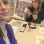 Lucrezia Guidone Instagram - Incredible day in Roma bella with the one and only @lucia_silvestri 💚 Thank you Lucia for sharing with me the powerful energy of your passion and creativity 🐍 @bulgari