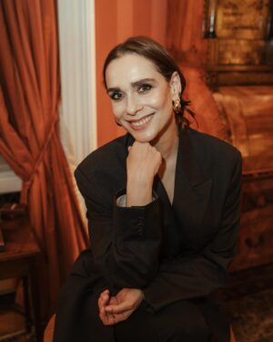 Lucrezia Guidone Instagram - Thank you @churchs for having me. It was an honor to be part of this magical night at Villa Wolkonsky breathing the timeless and iconic elegance of Church’s.

#churchsshoes #adv #churchs