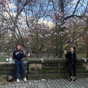 Lucy Walters Instagram - Physically distant social solidarity. #springtimeinbk