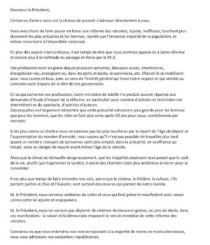 Ludivine Sagnier Instagram - Au risque(inévitable) d’en décevoir certains(es), je n’ai pas écrit ce texte. J’y ai apposé ma signature parmi celles de 300 autres intermittents du spectacle. Cette tribune écrite par Gilles Perret a été publiée par @liberation, et je l’ai repostée en hâte, sans prendre la peine de la commenter, tant la situation est urgente. Je tiens juste à ajouter que les artistes, tout “privilégiés” soient-ils, n’en sont pas moins des citoyens, et que chaque voix compte.