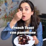 Ludovica Gargari Instagram – Lo devi assaggiare 🥪🫐🧁perchè un #frenchtoast così secondo me non l’hai mai provato ! 

ed è anche #zerowaste se tu come me, non sai più cosa fare con i panettoni e pandori . 

🇮🇹 6 fette di panettone o pandoro
2 uova 
100 ml latte o bevanda veg 
qb cannella 

100g frutti di bosco congelati 
qb zucchero a velo 
qb burro

sbattete le uova con latte e cannella
immergetevi le fette di panettone 
e rosolatele in padella 5/6 minuti circa a fuoco basso, da entrambi i lati con del burro fuso. 

Fate cuocere in un pentolino a parte i frutti di bosco per 10 min circa 
e usateli come salsa
servite caldo con zucchero a velo 

🇬🇧 6 slices of panettone or pandoro
Two eggs
100 ml milk or veg drink
Cinnamon to taste
100g frozen berries
Powdered sugar to taste
Butter to taste
Beat the eggs with milk and cinnamon
Soak the slices of panettone
And brown them in a pan about 5/6 minutes over low heat, on both sides with melted butter.
Cook the berries in a separate saucepan for about 10 min
And use them as a sauce
Serve hot with powdered sugar

#brunch 
#breakfast #ricettefacili #ricetteveloci #howto #zerowaste