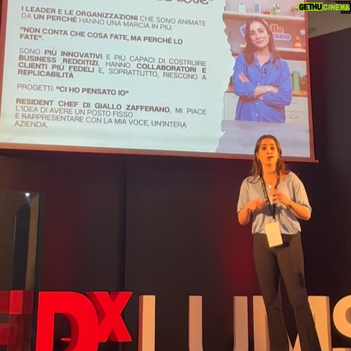 Ludovica Gargari Instagram - Ieri ho tenuto il mio primo #TEDTALK il tema era “Think Outside the Box” 📦! Ho iniziato a pensare alla prima volta che io abbia agito fuori dagli schemi ma soprattutto a consigli utili che avrei dato alla me stessa di 10 anni fa . da qui il titolo “La scintilla, dove meno te l’aspetti” Non vedo l’ora di condividere il video integrale con voi ❤️ Un grazie speciale a chi era presente ieri, e chi semplicemente con un “brava Lulù” mi è stato accanto ❤️