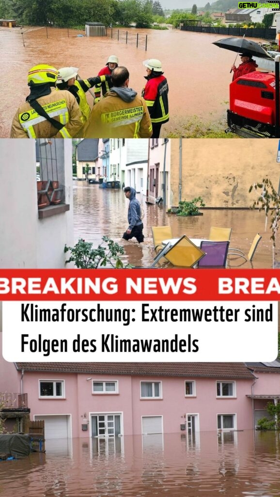 Luisa Neubauer Instagram - Katastrophenschutz ohne Klimaschutz? Kann man machen, ist halt unehrlich. Die Wissenschaft ist klar, und die Politik sollte das wissen. Aller Schutz für die Menschen vor Ort - und alle Menschen die künftig betroffen sein werden. #Hochwasser #Saarland #Klimakrise