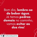 Luiza Tomé Instagram - Bom dia meus amores, li isso é achei super necessário . Se cuidem e muita água ❤️🙏
