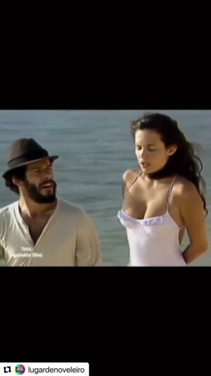 Luiza Tomé Instagram - #tbt❤️ 
@josemayerarte 
#novela 
#tieta