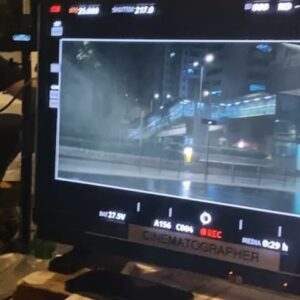 Lulu Wang Instagram - I’m so moved by all the beautiful messages since 105 dropped. Thank you for watching, for being part of the larger dialogue I hoped to start with this series.  Too many things I want to say, but for now I’ll just share a few moments from set with my incredible Expats family. 
1. Pre-record of “Roar” for the opening scene.
2. Our ADs demonstrating how an actor who doesn’t play piano could use a hand double.
3. Maggie Li rehearsing her climb.
4. The poor extra who braved the rain way too many times for this shot and laughed and thumbs upped me after every take.
5. More rain. So much rain. 
6. Joey our key grip holds umbrellas for the ladies and lovin it.
7. Joey. LOVING it.
8. Glamorous video village.
9. Bodhi, Tiana and Connor - sibling love.
10. Blocking rehearsal. Chauncey plays Gus.