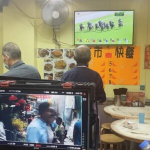 Lulu Wang Instagram - I’m so moved by all the beautiful messages since 105 dropped. Thank you for watching, for being part of the larger dialogue I hoped to start with this series.  Too many things I want to say, but for now I’ll just share a few moments from set with my incredible Expats family. 
1. Pre-record of “Roar” for the opening scene.
2. Our ADs demonstrating how an actor who doesn’t play piano could use a hand double.
3. Maggie Li rehearsing her climb.
4. The poor extra who braved the rain way too many times for this shot and laughed and thumbs upped me after every take.
5. More rain. So much rain. 
6. Joey our key grip holds umbrellas for the ladies and lovin it.
7. Joey. LOVING it.
8. Glamorous video village.
9. Bodhi, Tiana and Connor - sibling love.
10. Blocking rehearsal. Chauncey plays Gus.