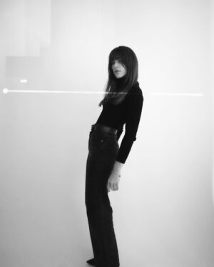Luna Ginestet Instagram - Don't suppose it would be cool if we hung out?
.
.
.
.
.
.
.
.
#blackandwhite #fashion #frenchie #art