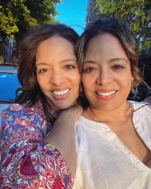 Luna Lauren Velez Instagram - Me and Lori…she is my sunshine. #twintuesday #twins #twinning #hermanas #boricuas #corazon #love 💖🇵🇷