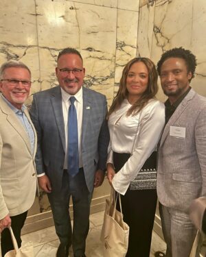 Luna Lauren Velez Instagram - What a fun and inspiring afternoon! I was invited to the Latino Leaders Luncheon by my dear friend Tony Plana. The Latino Leaders Network was founded by The Honorable Mikey Ibarra who hosted the event honoring Tom Perez, senior advisor to the president and secretary of Education Miquel Cardona. To say it was an honor to be there would be an understatement. So much power and achievement in the room and it was filled to capacity. All Latinos! I felt such pride. It was one of the best events I’ve ever been to. The fact that I was there with mariaperezbrown @elvisnasco and of course @therealtonyplana made it much sweeter. #latinos #education #achievement #insipration #amigos #love ✨