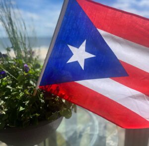 Luna Lauren Velez Instagram - Me, Mami y Maria…watching the parade. #pride #familia #puertorico #boricua #chuleta #yucca #chill #love ✨