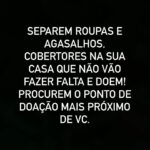 Luna Di Instagram – PROCUREM PONTOS DE DOAÇÃO PARA O RS MAIS PRÓXIMO DA SUA CIDADE.