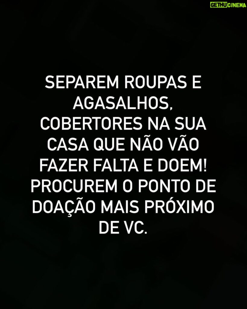 Luna Di Instagram - PROCUREM PONTOS DE DOAÇÃO PARA O RS MAIS PRÓXIMO DA SUA CIDADE.