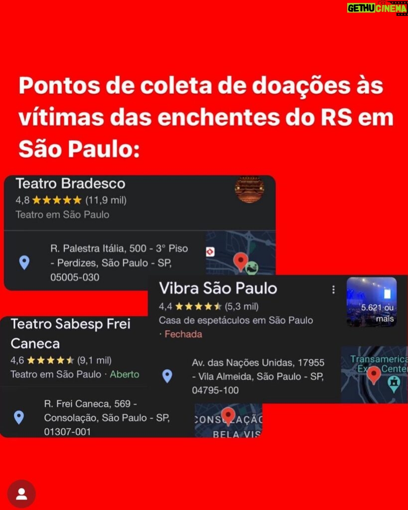 Luna Di Instagram - 🚨🚨🚨 Vc de São Paulo que puder fazer doações de itens de higiene pessoal, roupas íntimas, shampoo, condicionador, desodorante, agasalhos, e cestas básicas por favor!! Façam suas doações🌹 No post mostra alguns pontos em que estão recolhendo.🙏🏻