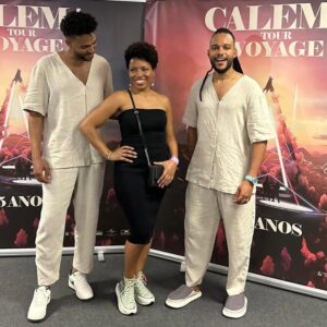 Lura Instagram - Os CALEMA fizeram história nestes dois dias com o @meoarenaoficial lotado de pessoas de todas as origens que acreditam no Amor e nos valores da Humildade, Amizade e Família. Parabéns @fradique_calema e @anthon507_calema! Vocês são Anjos mensageiros de Paz e Amor com muito talento. 🌟🌟

Obrigada à @torresjoalheiros  pelo magnífico camarode que nos proporciounou uma vista privilegiada deste grande concerto. ❤️🌟

@anthon507_calema 
@paula.c.osorio 
@dianadecadaval 
@tomassuter 
@torresjoalheiros