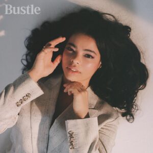 Lydia West Instagram - I had no idea I was the digital cover of Bustle omg thank you ❤️💕full article and shoot now online.

@rosalindjana 
@luccoiffait 
@specialprojectsmedia 
@hibs80