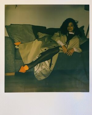 Lydia West Instagram - Thank u W Magazine @wmag 

Words: @brkmrn 
Creative direction: @rachelwestie 
Photos: @polaroid 
Styling: @farrahoconnor 
@prenders @danielaagnello ❤️❤️