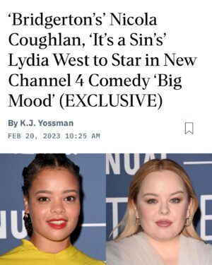 Lydia West Instagram - I’m excited to be working with @channel4 and these amazing women @nicolacoughlan @camillavalerie ❤️💗❤️💗