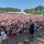 Lydia Night Instagram - yesterday was the coolest day ever. thank you for not dropping me lolla 💚😭💙