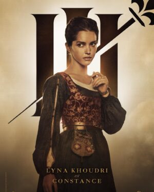 Lyna Khoudri Instagram - @lestroismousquetaireslesfilms au cinéma 🍿💝💃⚔️🥰