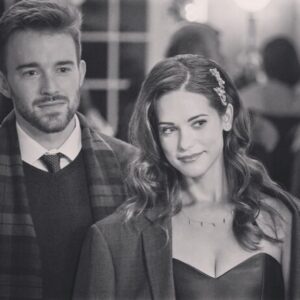 Lyndsy Fonseca Instagram - See you Saturday on Hallmark. Join me for a magic train ride. We’ll have some laughs. 🚞 #nextstopchristmas