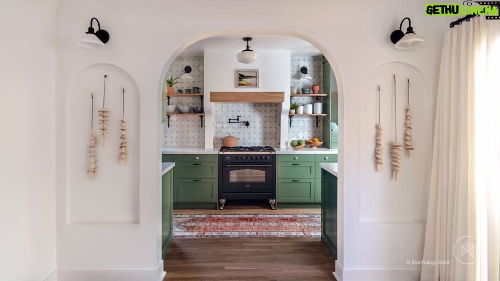 Lyndsy Fonseca Instagram - Follow along with us as we visit the Hartwick Street remodel project: cozy home to actors Lyndsy Fonseca and Noah Bean. This 1920s bungalow got a head-to-toe makeover courtesy of the skilled Jessica Dimitri Mares of Renovate 108, making it the ideal family home with space to grow, while paying homage to its Spanish-style roots. #home #renovate #family #space #spanish #style #roots #cozy #actors #makeover