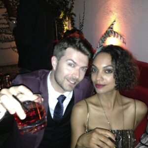 Lyndsy Fonseca Instagram - RANDOM PHOTO DUMP of pics that make me so happy!! 1) BTS of Nikita 2) knitting in Toronto with my pals I LOVE @douglasthesmithest and @nadineveline 3) costume party with @noahthebean and the loveliest @lyndiegreenwood 4) Broadway #nyc night with @joysuprano 5) bts photo shoot for GQ 6) hanging with my pal @nathanfillion who always makes me laugh. 7) my first BF @ravivullman who’s the best- with my baby sis @hannahleighofficial 8) party with gals @monicaraymund86 and @joysuprano 9) bts on Nikita with @noahthebean and aaron Stanford  10) bts with my bro forever @theshanewest