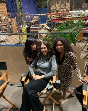 Lyndsy Fonseca Instagram - #spinninggold Some bts of a crazy summer I had filming in New Jersey telling a crazy true story. Pic 2 is Joyce, the real wonderful woman I portrayed who was(is) ahead of her time. She managed KISS, Donna Summer and many more. Please go see in theaters March 31 and support this beautiful & talented cast. They are all truly amazing!!