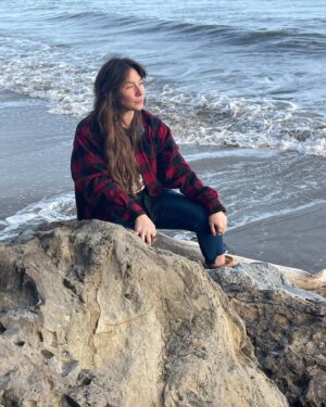 Lynn Collins Instagram - LAST DAY OF WINTER 

#weekendvibes #ocean #laplage #mermaidtears #lamer #equinox #mamaocean