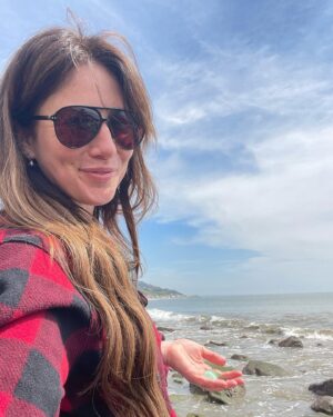Lynn Collins Instagram - LAST DAY OF WINTER 

#weekendvibes #ocean #laplage #mermaidtears #lamer #equinox #mamaocean