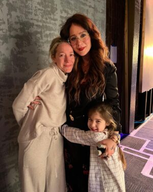 Lynn Collins Instagram - Look at my beloveds 🦄🦄🦄🦄… thank you Brooke and Charlotte for stomping the boards with me 🔥

thank you @audibletheater for ballasting the renaissance of live theatre in #nyc 

The last two months had many challenges and it was also a dream come true #grateful #tired and #blessed 🙏🌹🙏
