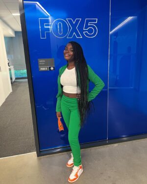 Lyric Hurd Instagram - Thanks for having me @fox5dc !  @wisdommartintveee is always so much fun!

Catch me in #LyleLyleCrocodile !  In theaters TOMORROW!!! 🐊💚🧡