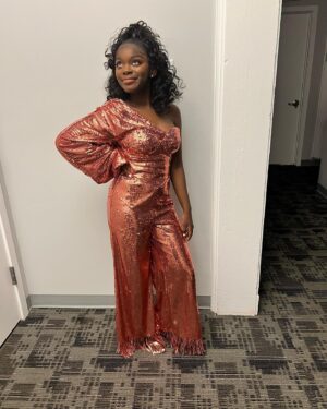 Lyric Hurd Instagram - This is (almost) 13!!!! 

💇🏾‍♀️: @kenniatanae 
💄: @keairabmua 
Styled by mom and auntie! (@nishahurd and @prettybrownvette) 💕