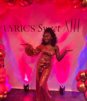 Lyric Hurd Instagram - Having a ball at my #sweet13 birthday party! #thirteen #hurdgirls