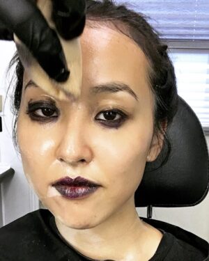 Lyrica Okano Instagram - The things we do... Nah. Maybe this is just Nico. I swear, this girl’s skincare routine must be thorough af cuz damnnn 😬
#marvelsrunaways #nicominoru #s2