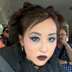 Lyrica Okano Instagram - This was one of my favorite Nico looks that @jonip11 absolutely killed. Didn’t get too much screen time with this one, so Imma just put it here 🙃 #marvelsrunaways #hulu