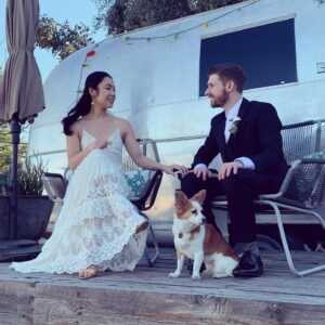Lyrica Okano Instagram - Still beaming from this weekend 😌Congratulations to this lovely couple, @drivingmenomad and @sketchingonthefly ❤️ I’m so thankful that I got to celebrate this special day with y’all. Love you both🙏 Happy Wedding!!