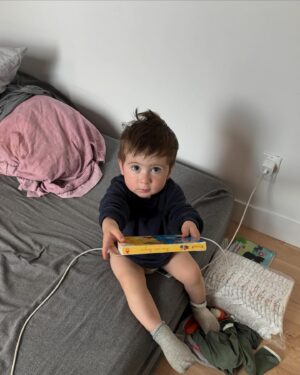 Lysandre Nadeau Instagram - Mon être vivant préféré a 15 mois aujourd’hui 🤍