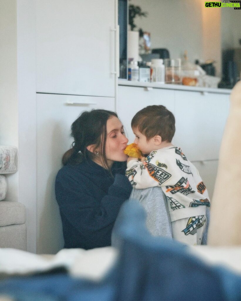 Lysandre Nadeau Instagram - 14 mois pour notre p’tit comique 🤍