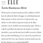 Märtha Louise Instagram - Fremdeles veldig stolt av at Hést vant prisen for Årets Business på Elle-gallaen. Veldig flott å bli anerkjent på den måten. Takk igjen til @ellenorge #fashion #award #awards #awardwinning #elle #ellemagazine