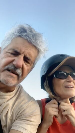 Mónica Antonópulos Instagram - Se picó la mañana entre Ricardo y Liliana, levantados a las 7:20 am salieron a entrenar y el destino los cruzó con un viejo amor de la vida. Imposible dejar los celos de lado, sea la edad que sea.
