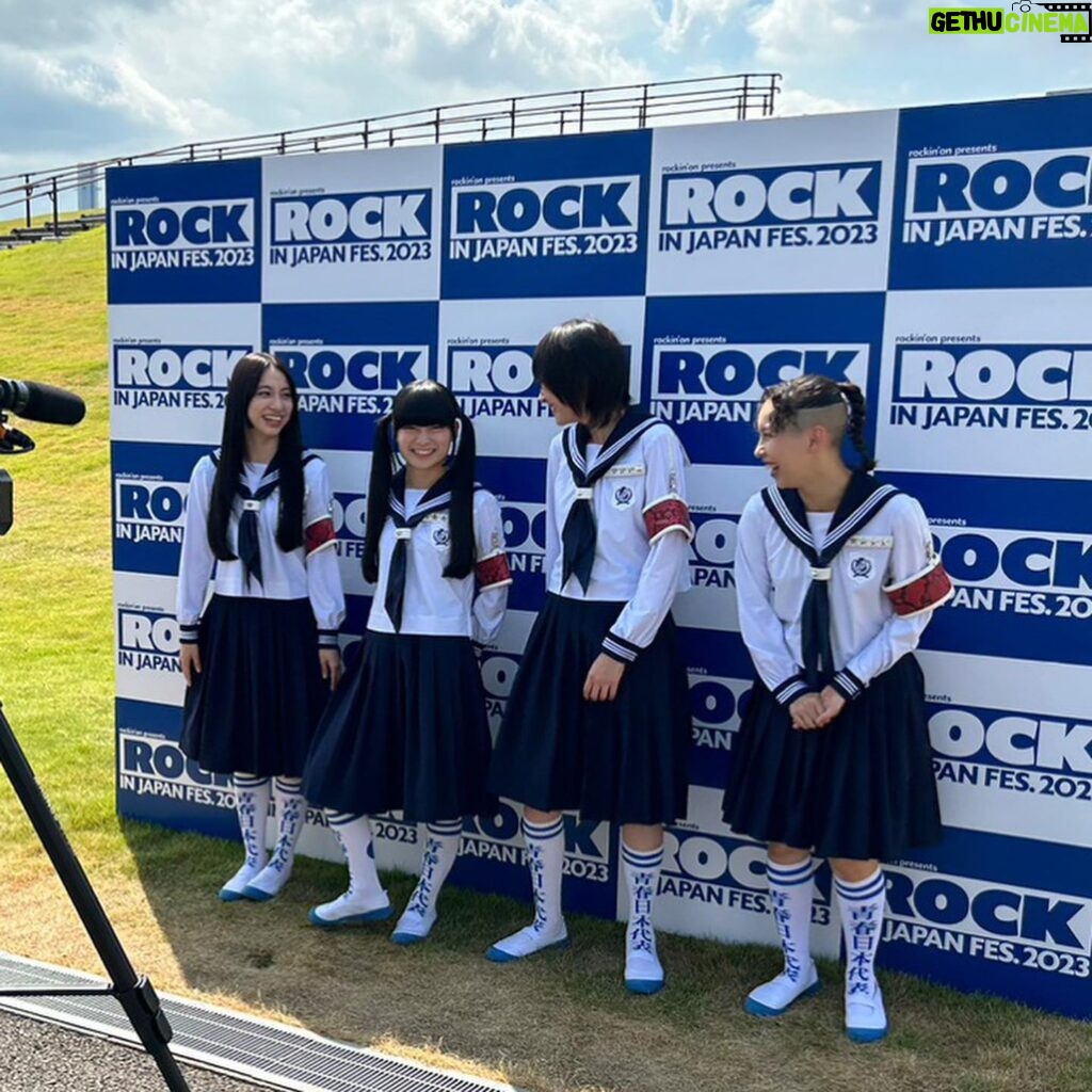 MIZYU Instagram - ROCK IN JAPAN!🌤💨5年振りにロッキンに帰ってきたゾ! 暑い&熱い&アツい 青春の群衆、ありがとう ございました #RIJF2023 #rockinjapan2023