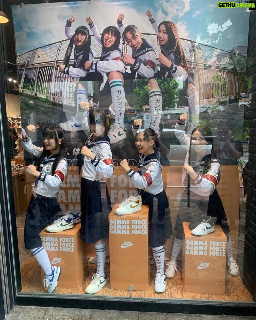MIZYU Instagram - NIKE GAMMAFORCE 🧡💨 ABC-MART 渋谷神南店 二日間ジャックしました、🤜🏻👟🤛🏻
