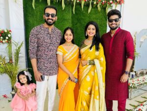 Maahi Gouthami Instagram - Friends like Family♥️ 
#chiranjeevilakshmisowbhagyavathi