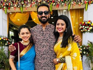 Maahi Gouthami Instagram - Friends like Family♥️ 
#chiranjeevilakshmisowbhagyavathi
