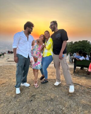 Maahi Gouthami Instagram - Life is better when you're jumping for joy with friends by your side. Embrace the moment, let go of your worries, and soar together towards new heights" 💙

.
.
.
.
.
.
#nandhihills #chiranjeevilakshmisowbhagyavathi
#JumpingForJoy #FriendsInFlight #SoaringHigh #GroupGlee #AirborneAdventures #rowdysidh 
#FriendshipForever #HappyTimes #MakingMemories #GoodVibesOnly #FunWithFriends
