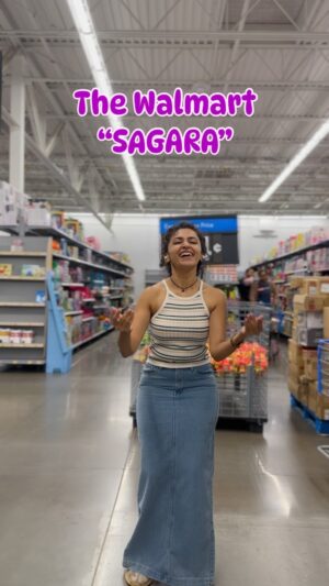 Maalavika Sundar Instagram - The Walmart “SAGARA” 🧚🏼‍♀️🧚🏼‍♀️💥🤣🤣
I have to tell you, apart from the excitement levels peaking about my new song “SAGARA” , gurlllll I have got this Instagram game on point… Don’t you all think so!!!!
I mean look at this reel, 
Song : On point
Content game : ummmuuaahhhh 
My humour : oh mama, sassyyyyy 🤣
The cameo appearance : world’s bestestttt @hanipanipoori ♥️♥️♥️ I love you :)))

Now it’s your job to make this song and the reel VIRALLL!!
Oh yeah, I have no shame 🫵🏼🫵🏼🫵🏼

#maalavikasundar #indie #indiemusic #original #carnaticmusic #fusion #onlylove