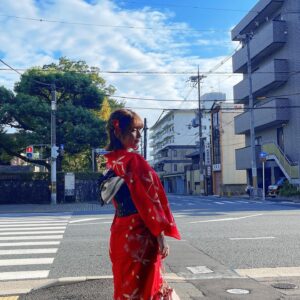 Maaya Uchida Instagram - 京まふ！
思い出がいっぱいです。✨✨

大好きな京都に来られるってだけでも感動なのに、（めちゃくちゃ久しぶり！）
今年はおこしやす大使に任命していただき、まるまる２日間、わたしも思いっきり京まふ2021を楽しみました！

コラボフードを考案したり、
ステージに出たり、
京都の街をいろいろ巡ったり、

素敵なところをたくさん吸収して、わたしはしあわせです、、、♪

お着物を3着、浴衣を1着！
わたしは、お着物が大好きなので『苦しくて大変ですよね』と、スタッフさんに気を遣ってもらいましたが、全然大丈夫でした！
素敵なお着物を、ありがとうございました。

また、来られたらいいな！

楽しかったです！☺️☺️☺️

京都大好きー！